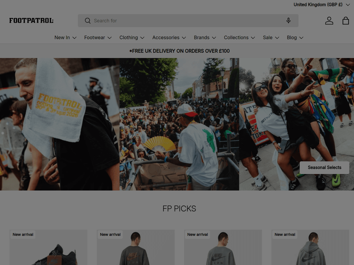 Footpatrol preview